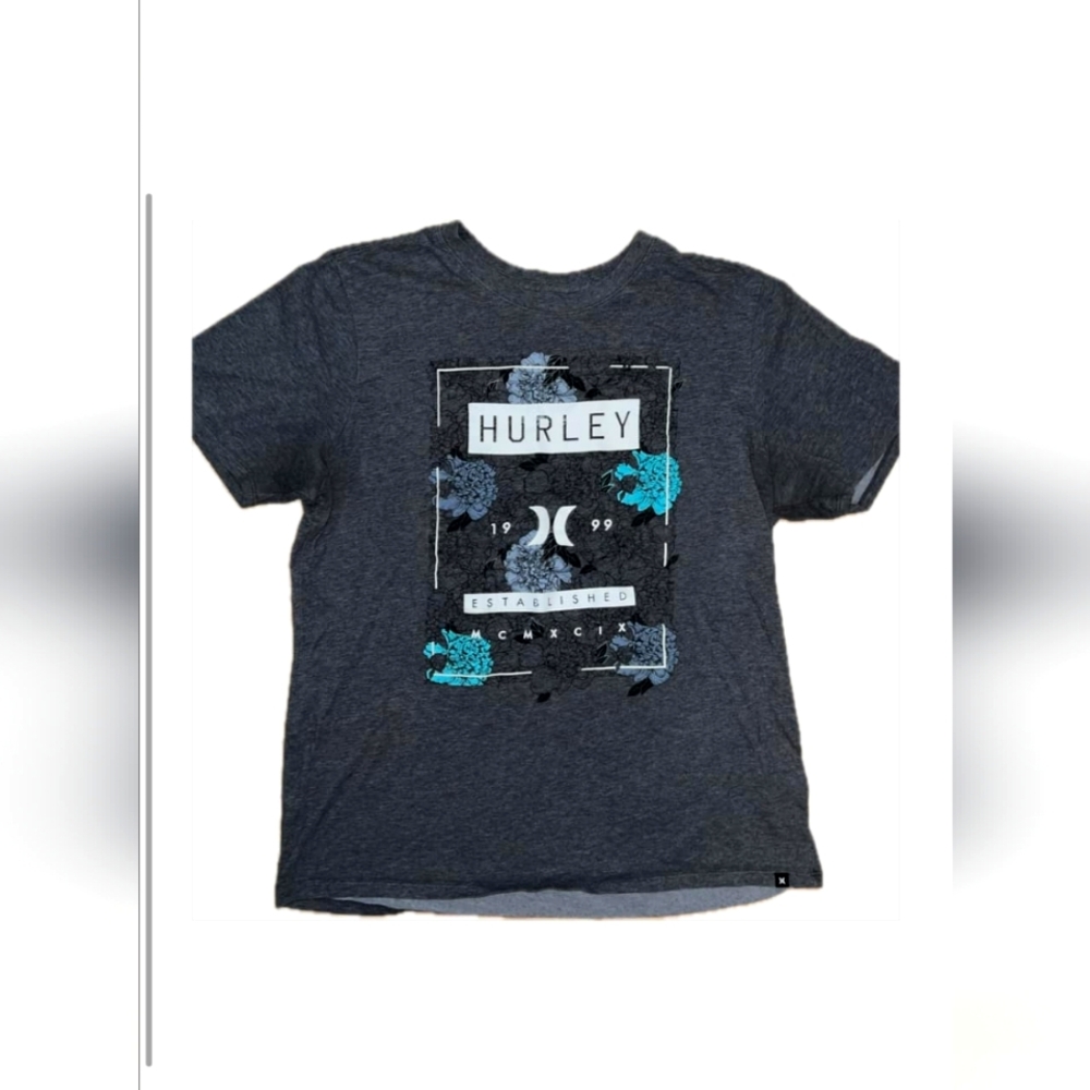 Hurley  Gray Graphic T-Shirt